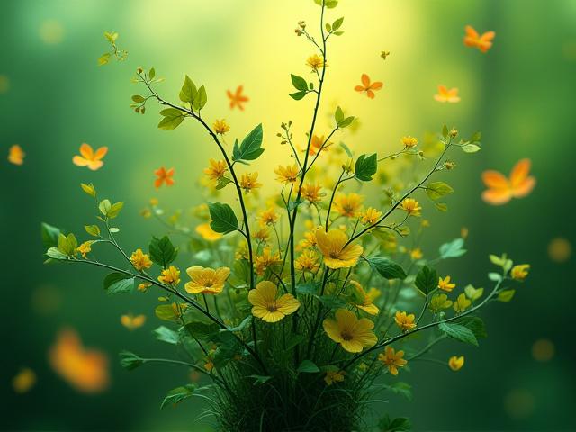 Creative game development with herbal theme